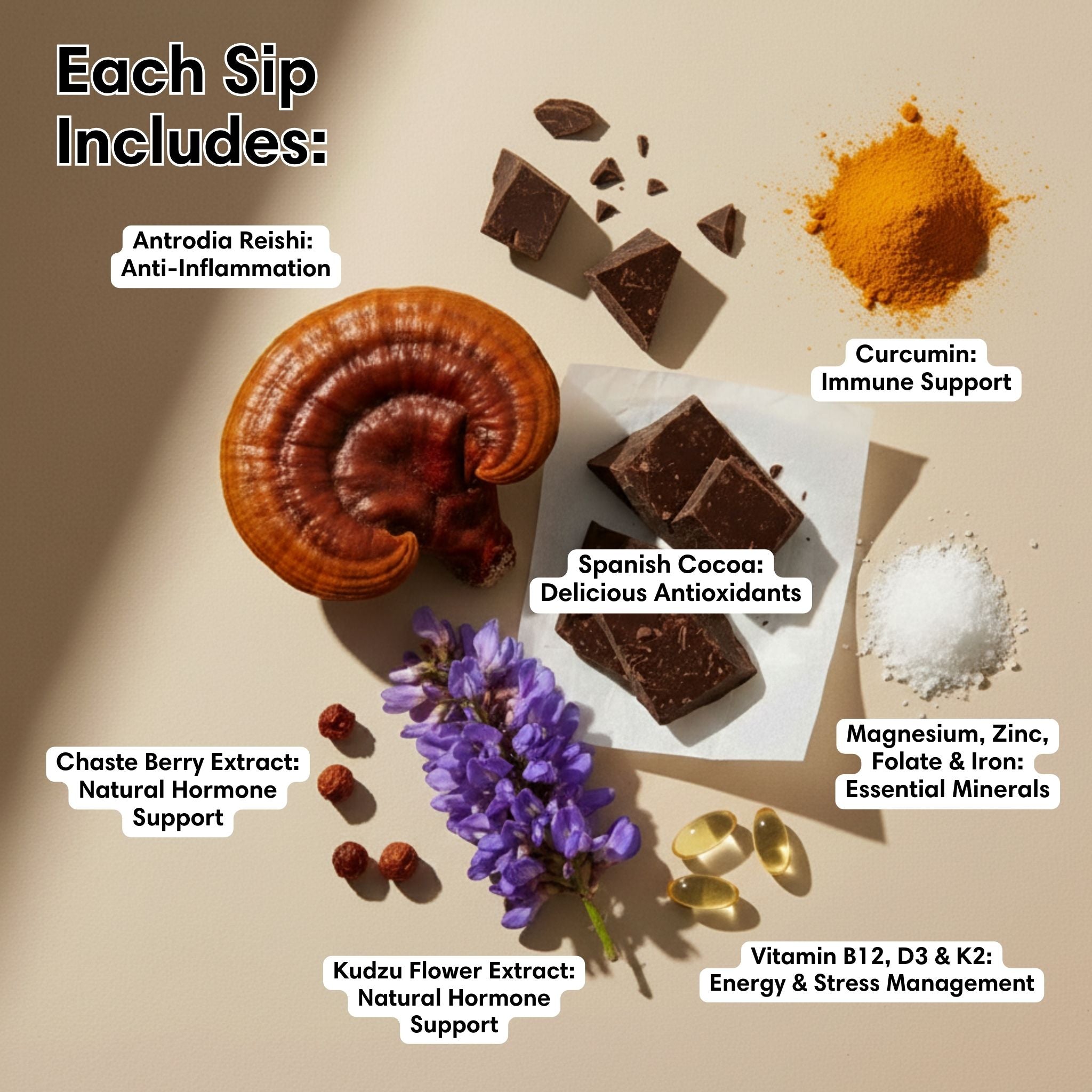 Comfort Cocoa™ Hot Chocolate Supplement