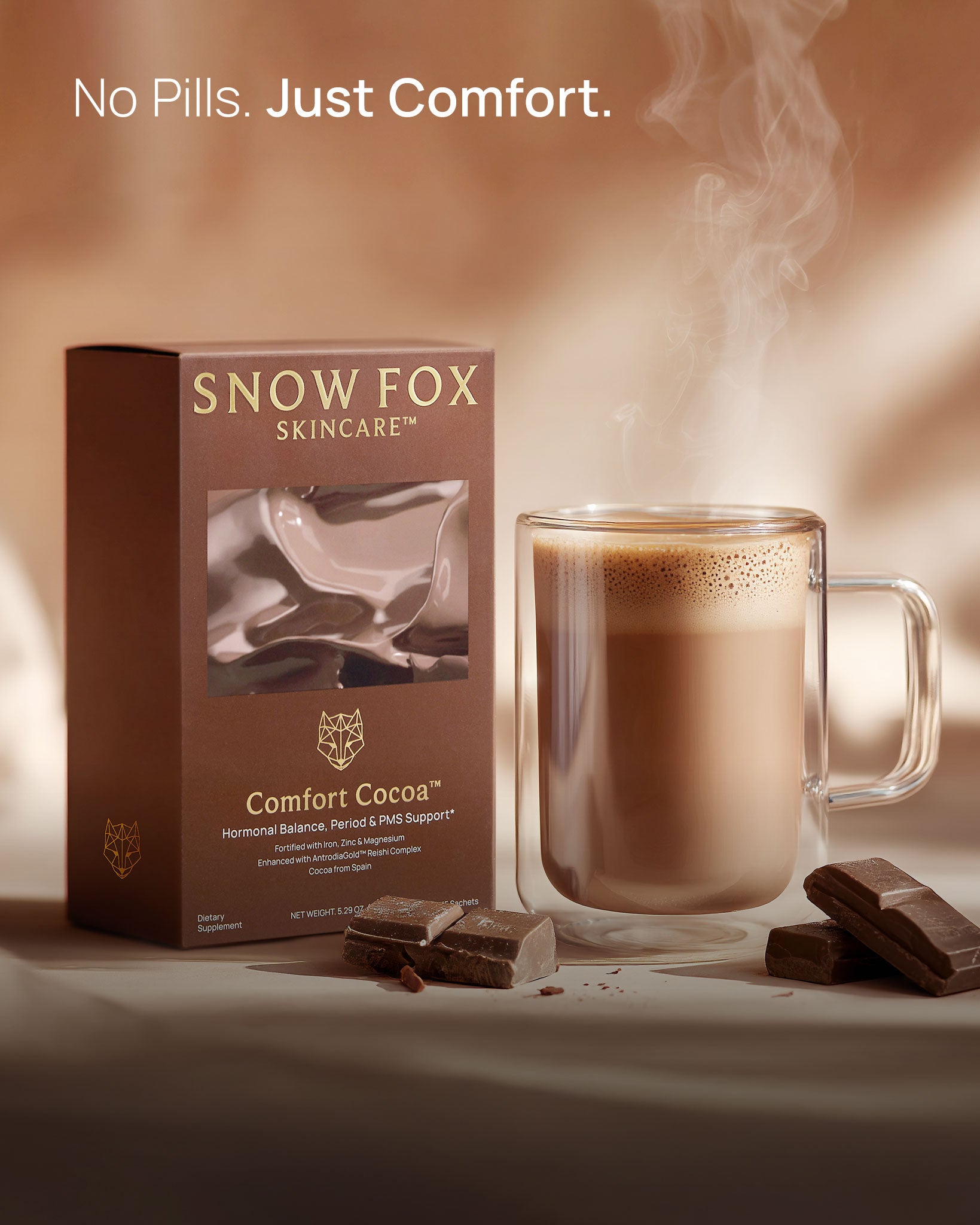 Comfort Cocoa™ Hot Chocolate Supplement