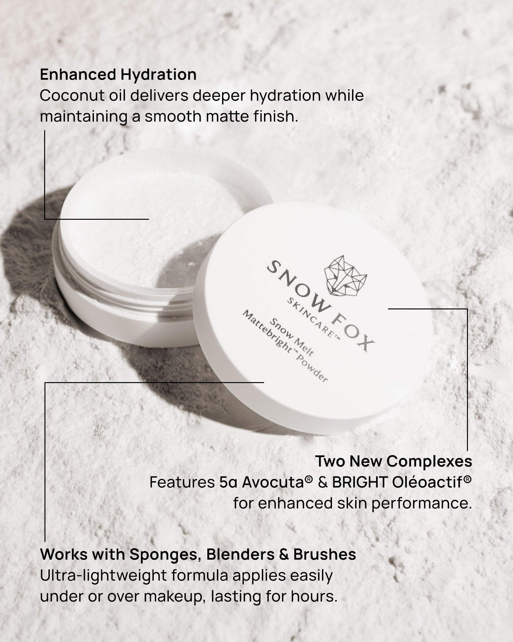 Snow Melt MatteBright™ Powder
