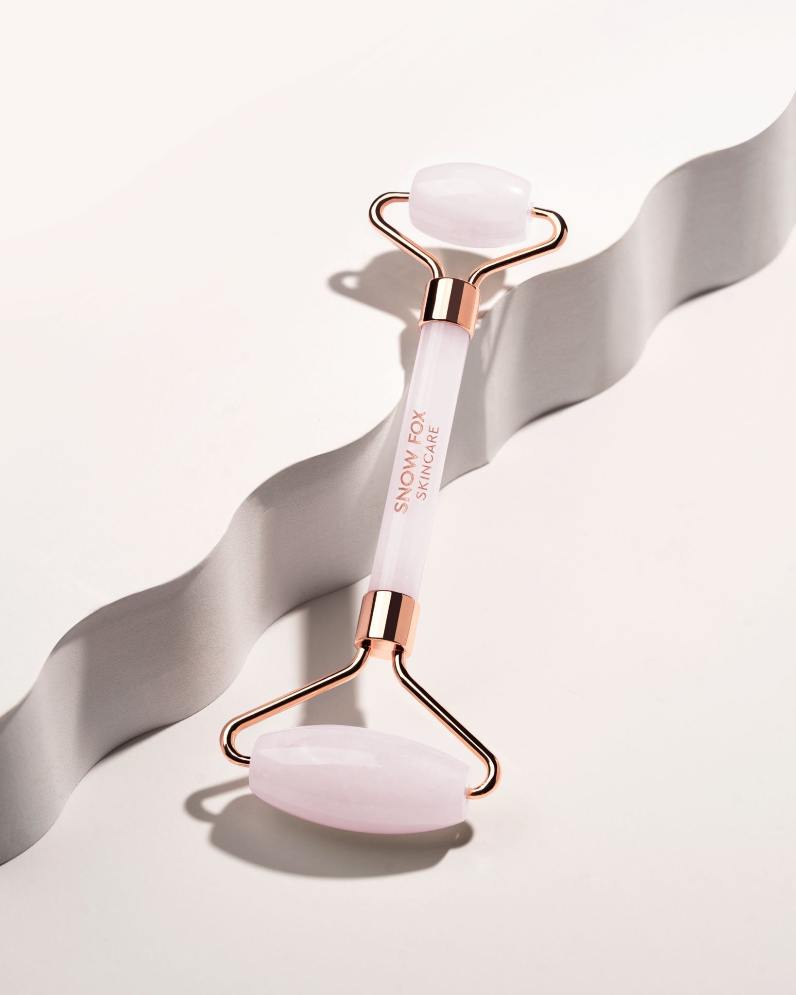 Strawberry Milk Rose Quartz Facial Roller