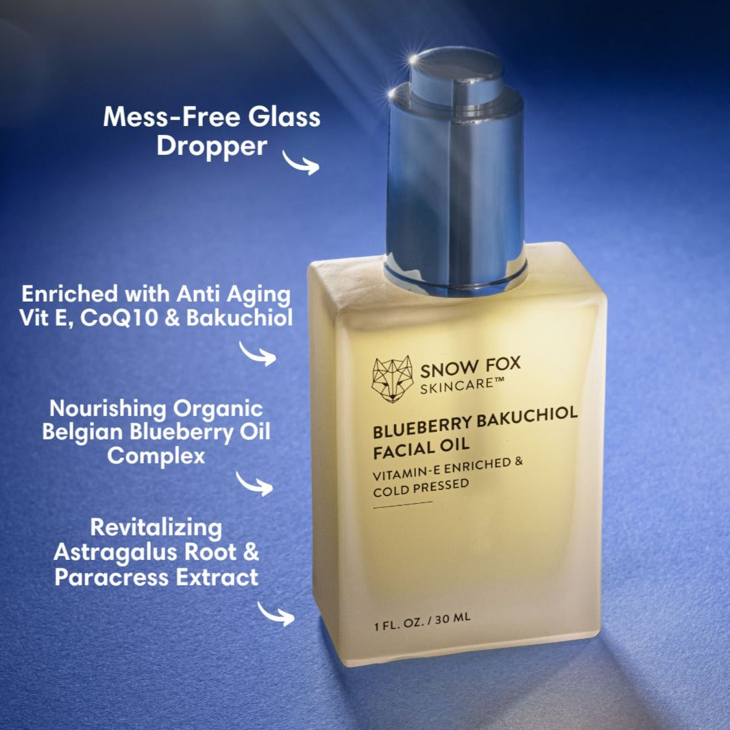 anti aging organic belgian blueberry facial oil 