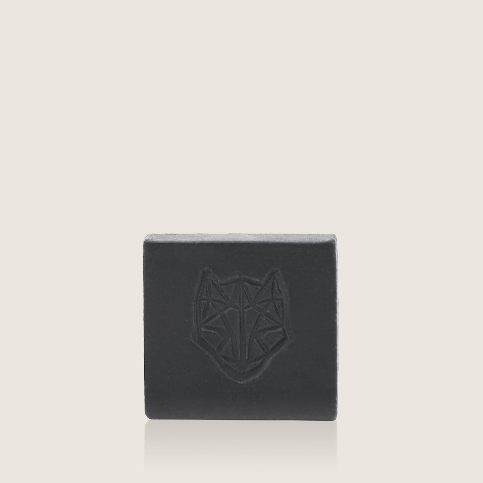 All in One Hair, Face, Skin and Beard Cleansing Bar by Snow Fox Skincare, Made in Australia, on light beige background, all natural formula 