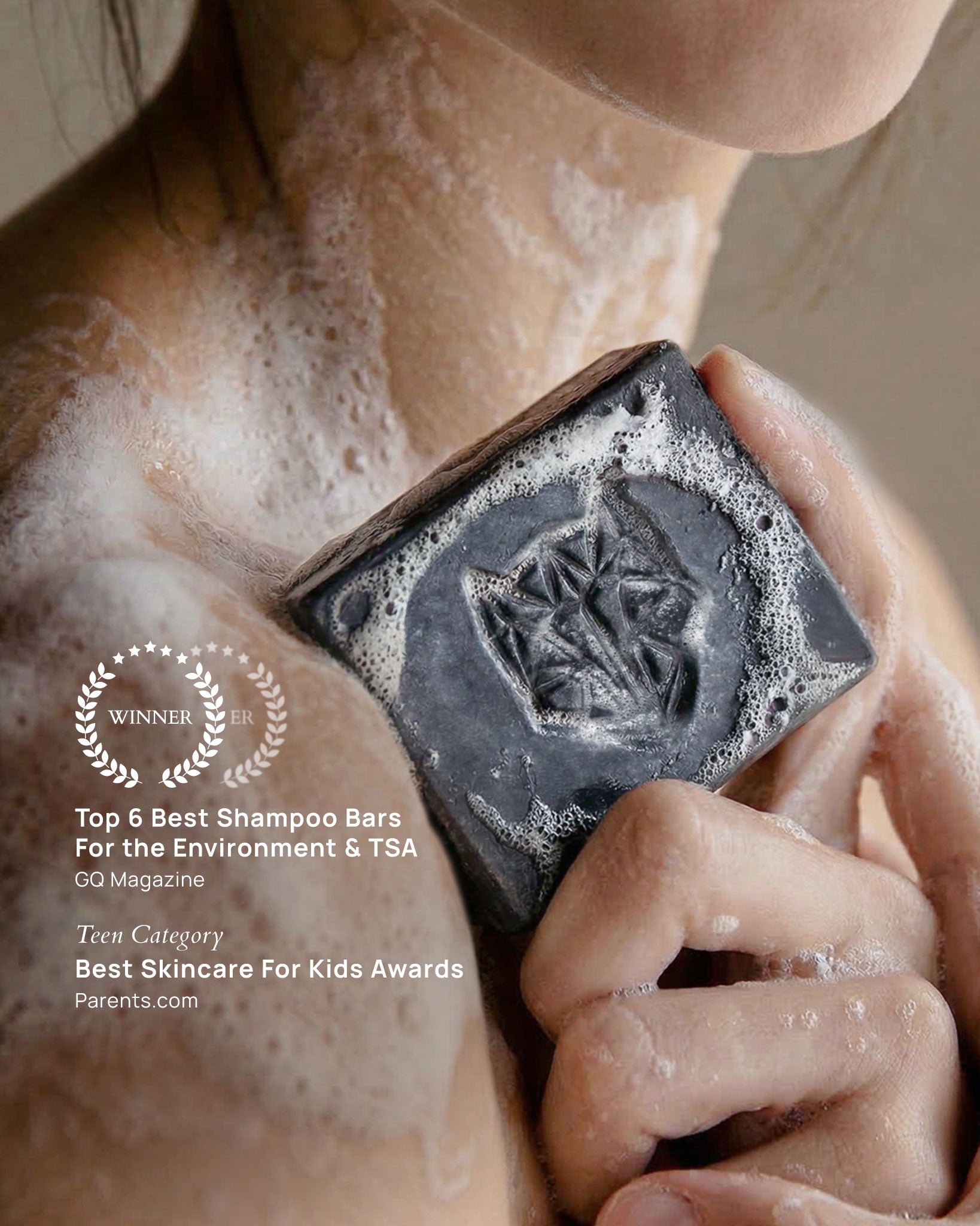 Black Clay Solid Shampoo
