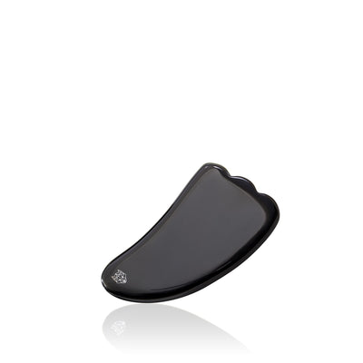 De-puff, Sculpt and De-stress facial muscles and jawline with black obsidian gua sha