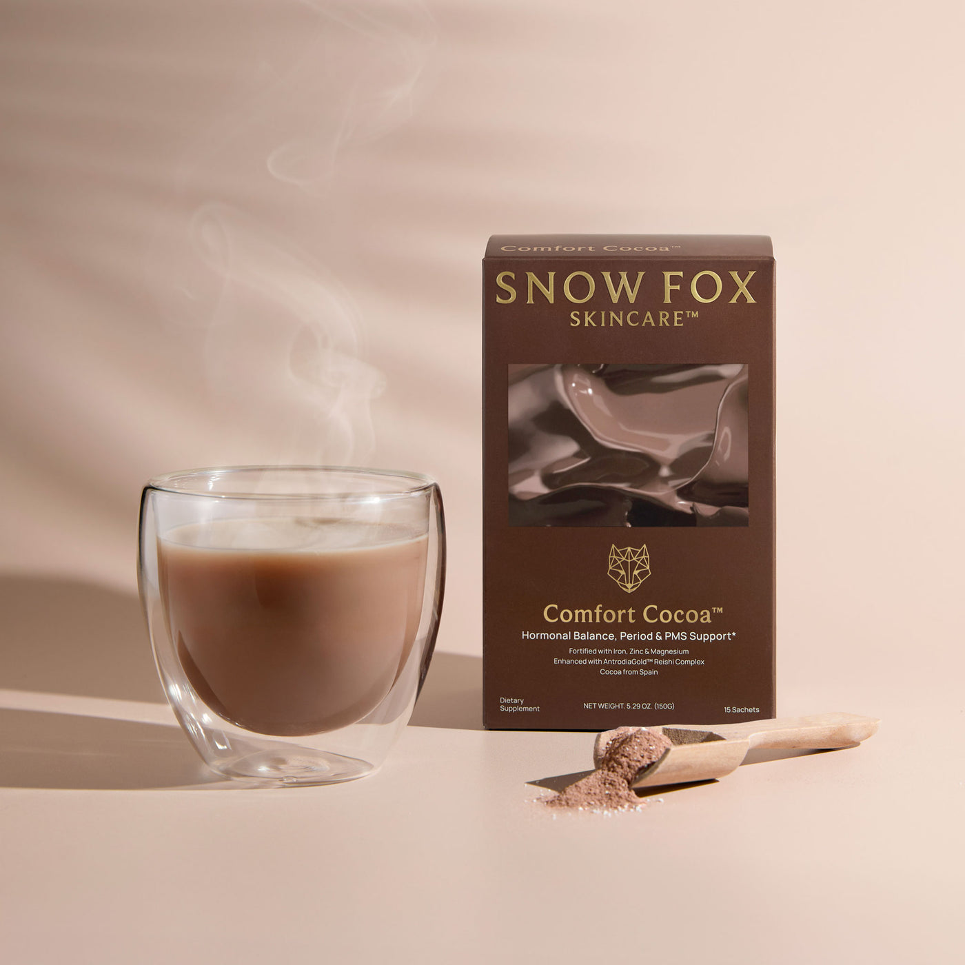 Comfort Cocoa™ Hot Chocolate Supplement – Snow Fox Skincare