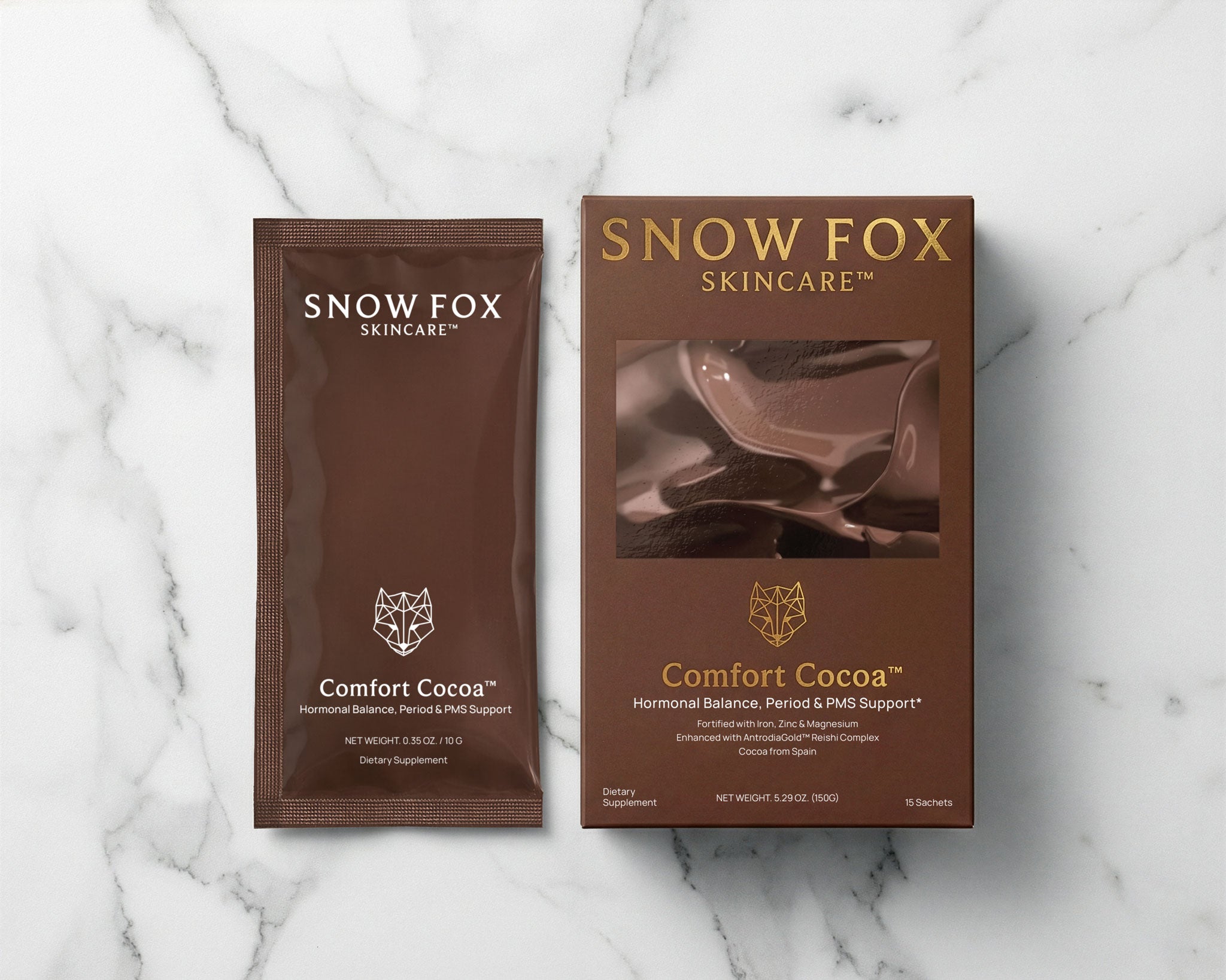 Comfort Cocoa™ Hot Chocolate Supplement – Snow Fox Skincare
