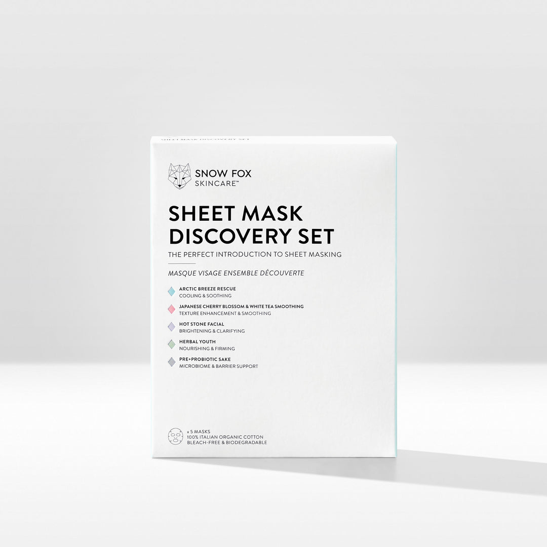 Sheet Mask Discovery Set – Snow Fox Skincare