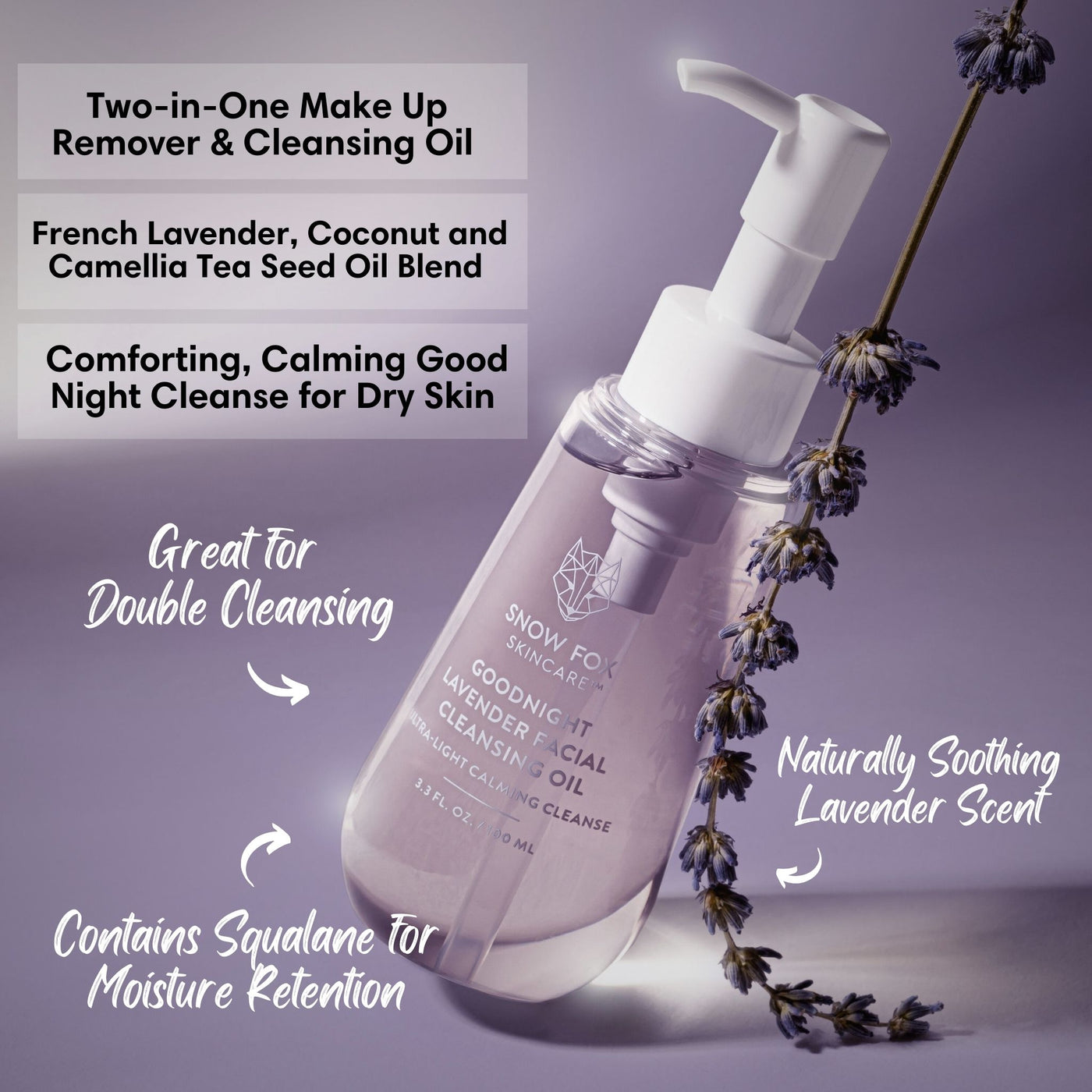 Goodnight Lavender Facial Cleansing Oil