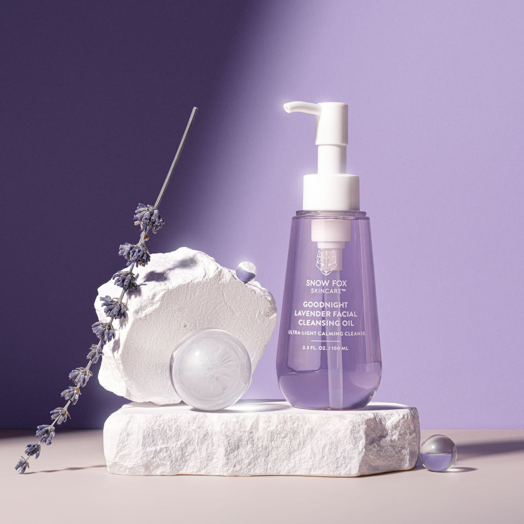 Goodnight Lavender Facial Cleansing Oil – Snow Fox Skincare