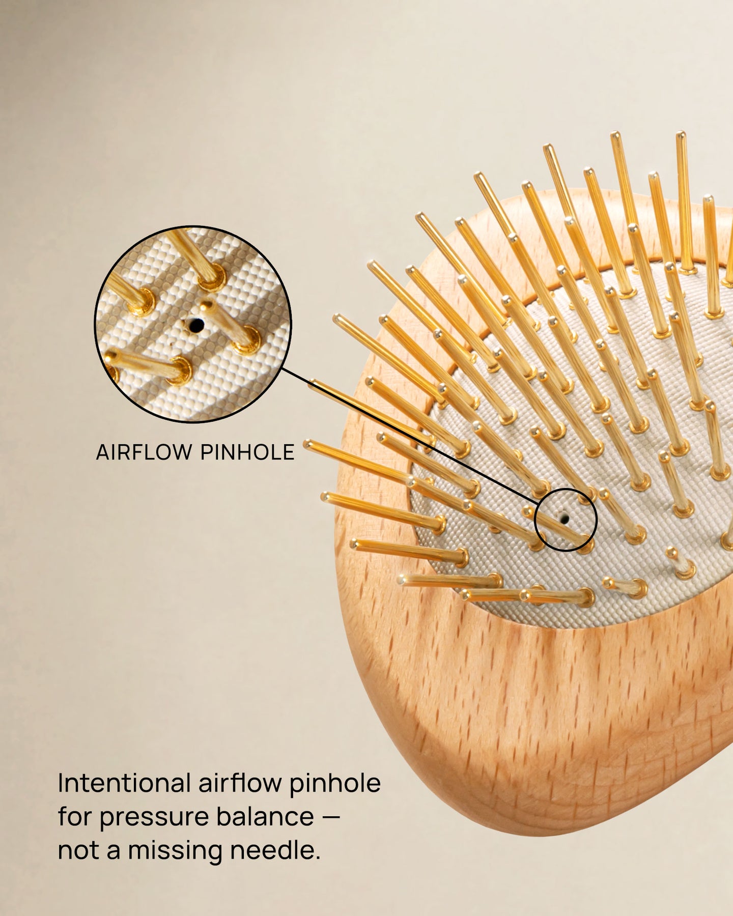 Gua Sha Hair & Scalp Brush: Love Heart Wooden Edition – Snow Fox
