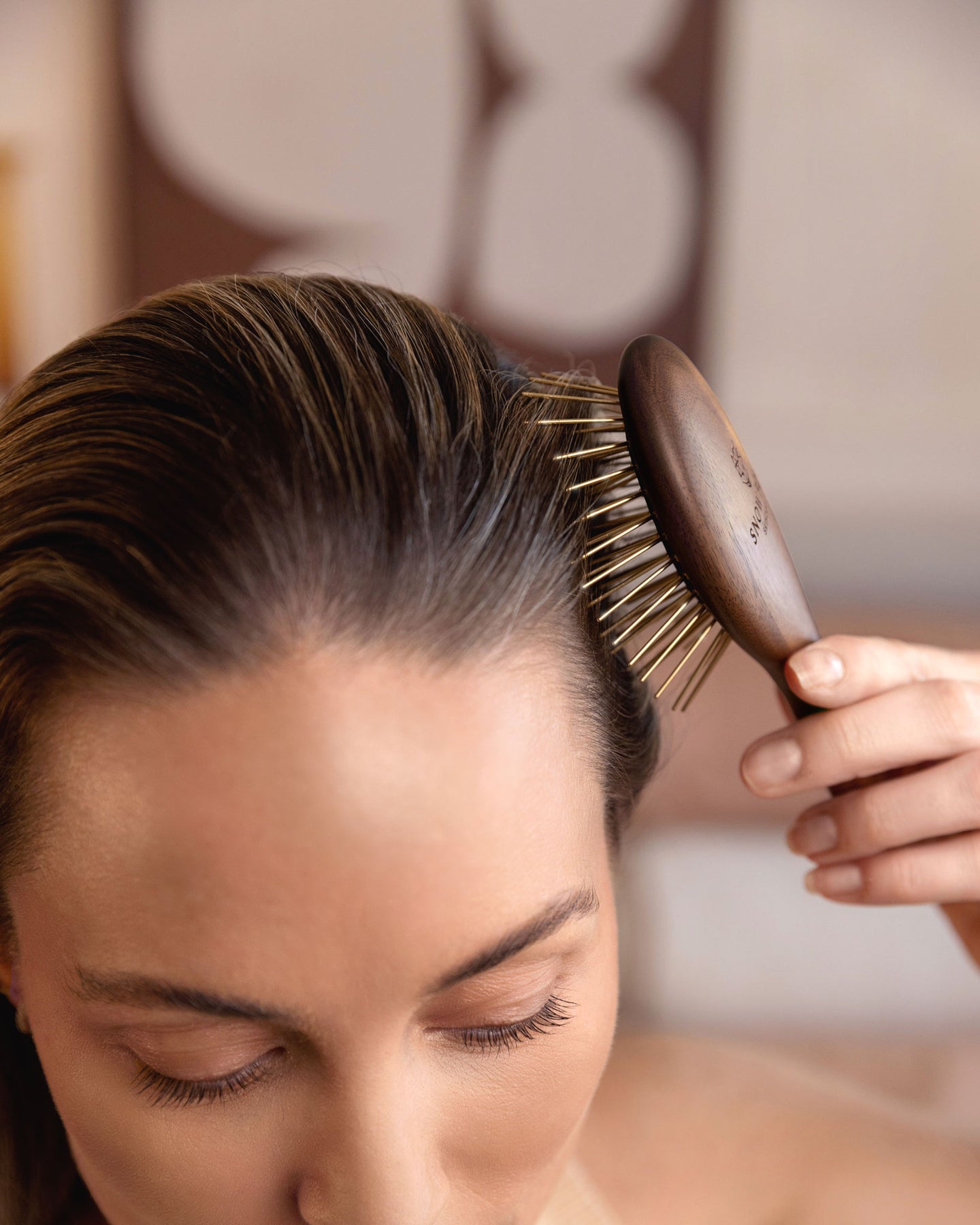 Gua Sha Hair & Scalp Brush: Infrared Edition – Snow Fox Skincare