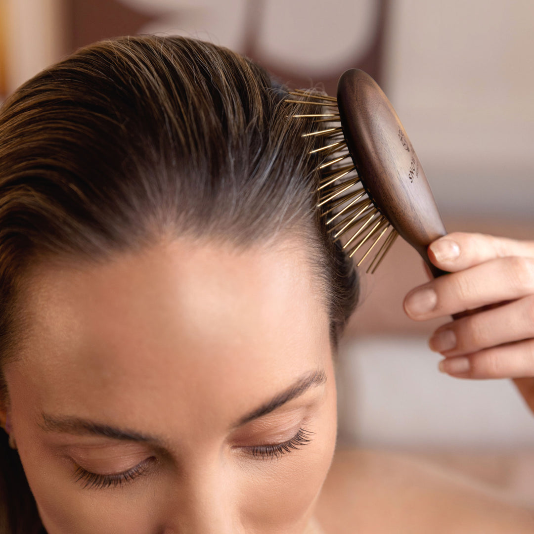 Gua Sha Hair & Scalp Brush: Infrared Edition – Snow Fox Skincare