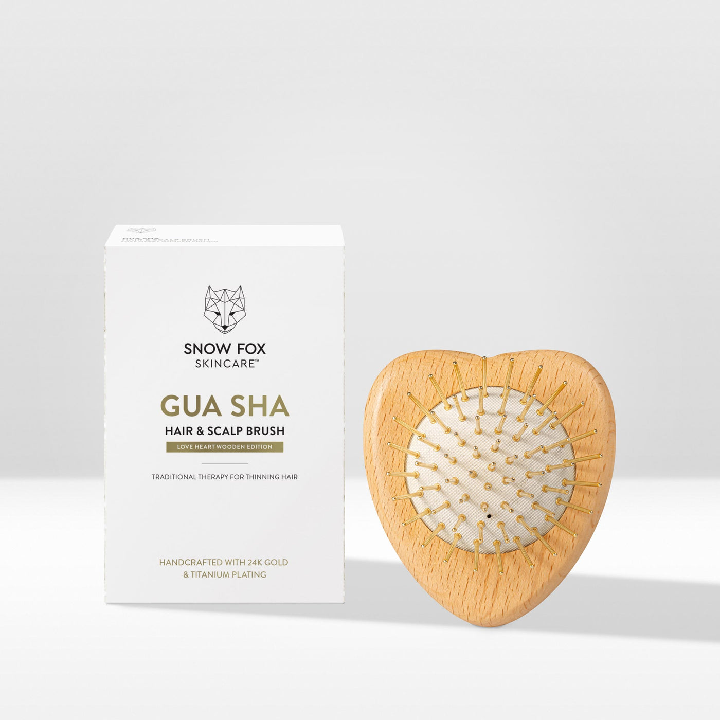 Stimulate acupressure points and promote healthy hair growth, this Hair & Scalp Gua Sha brush is designed to fit in your palm for convenient hair and scalp reflexology on-the-go.