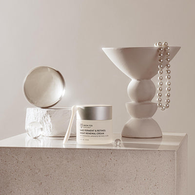 Sake Ferment & Retinol Night Renewal Cream