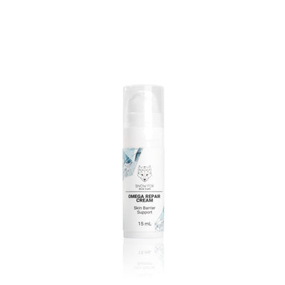Cooling Foam Cleanser — 30 mL  Arctic Breeze Rescue Mask — 2 sheets  Herbal Youth Lotus Tonic — 30 mL  Omega Repair Cream — 15 mL Organic Cotton &amp; Bamboo Facial Cloth — 1 cloth Leakproof, Water Resistant, Resealable Travel Pouch — 1 bag