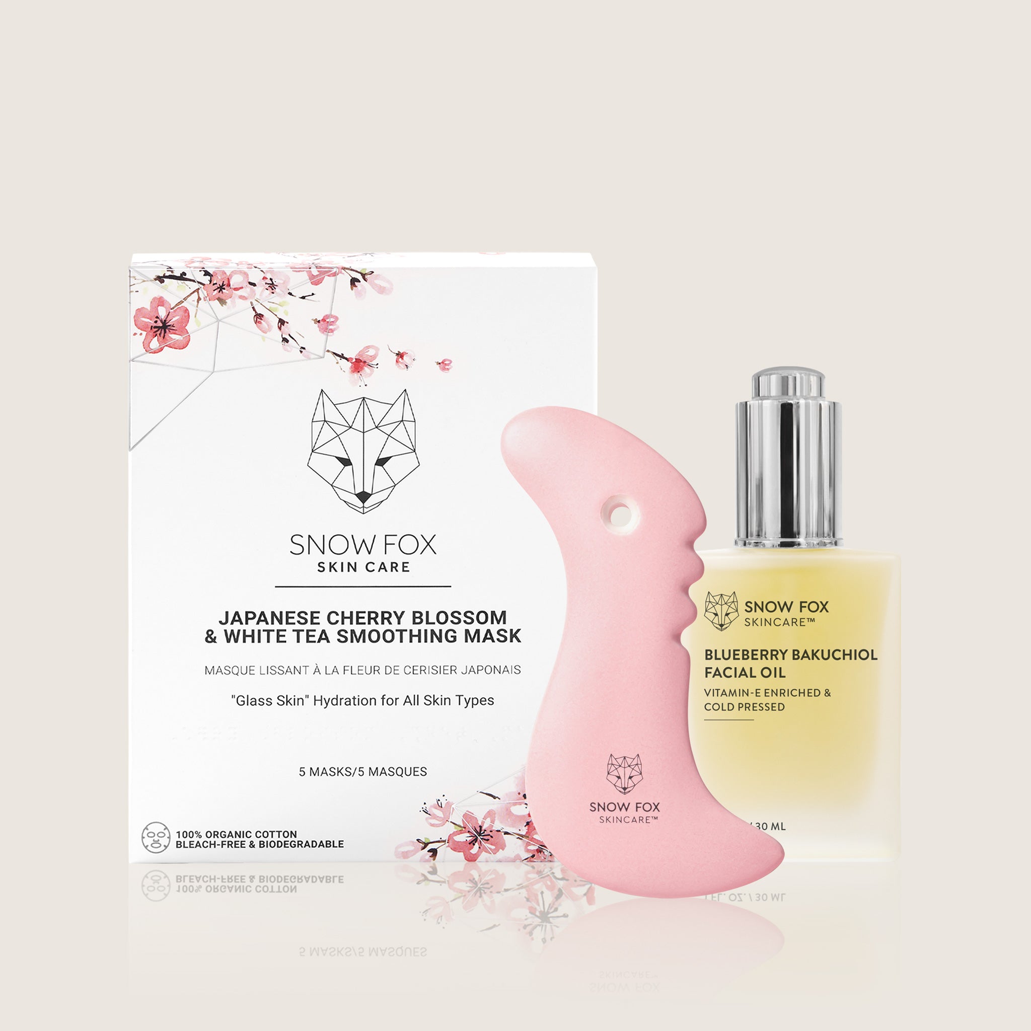 Spring Facial Gua Sha Set