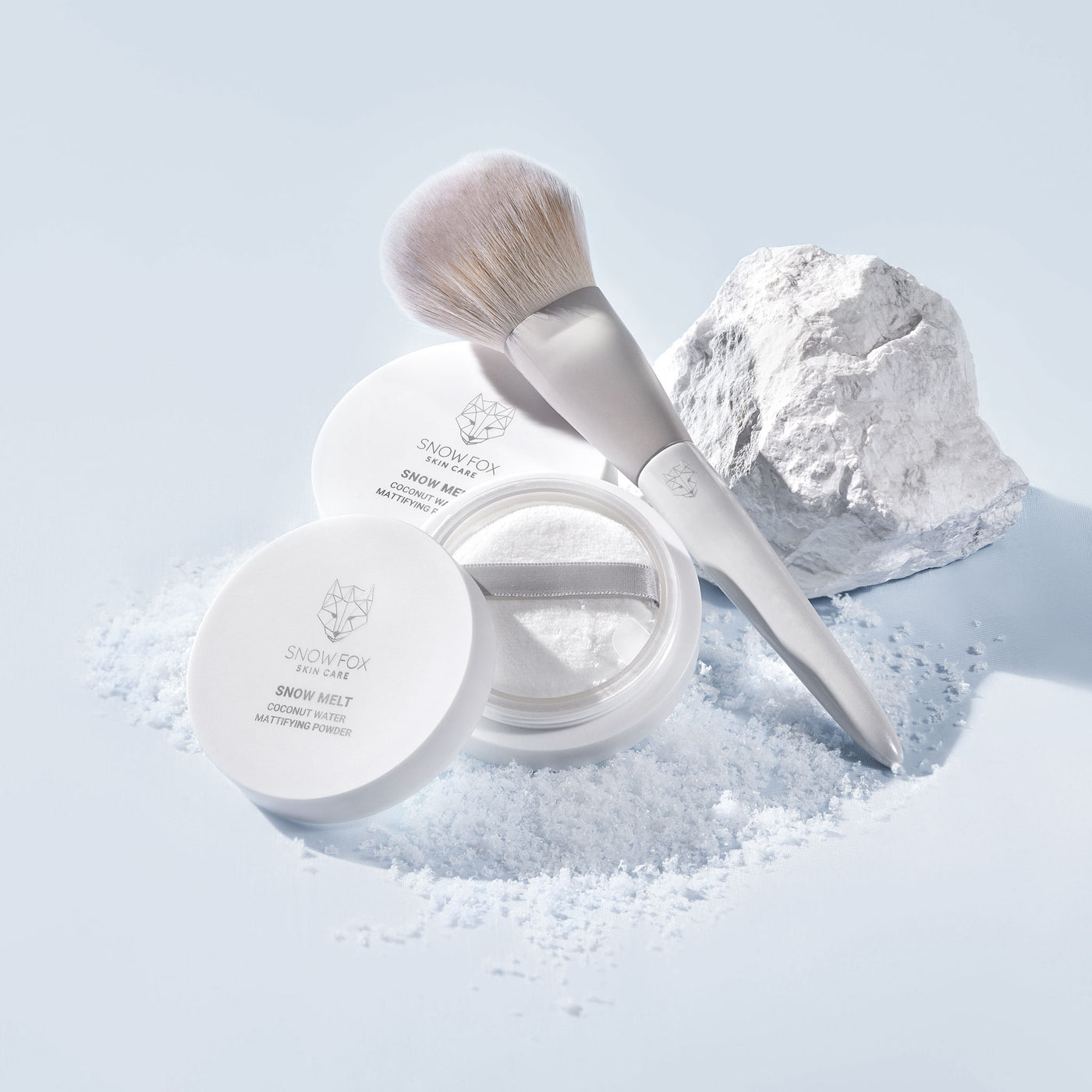 Snow Melt Mattifying Powder