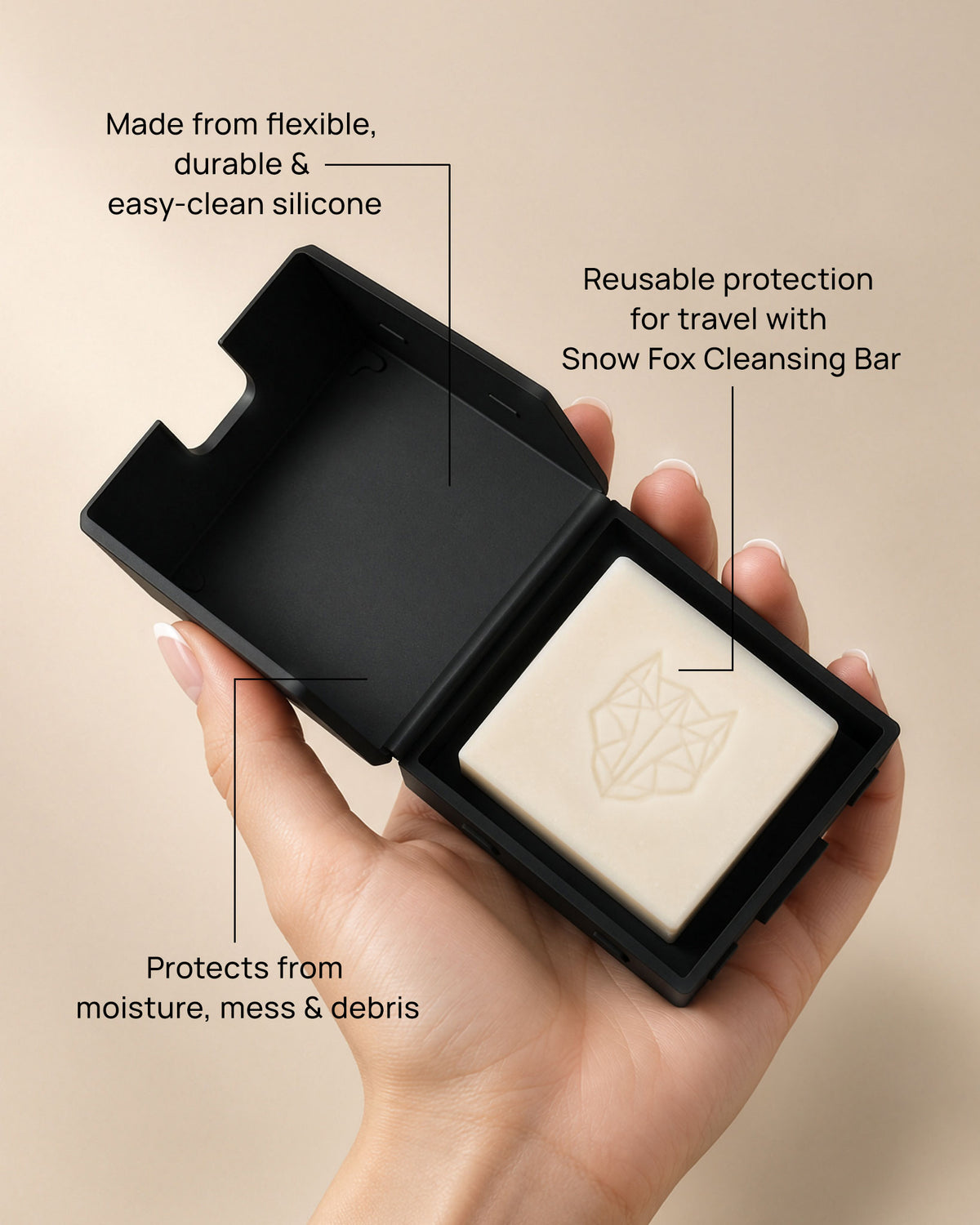 Soft Silicone Travel Case