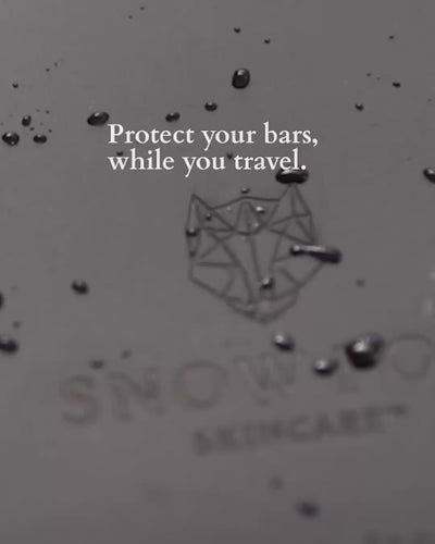 Video showing soft silicone travel case for shampoo bars. Easy to use, durable and light.