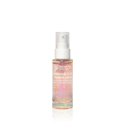 An anti-blue light protective brightening Serum enriched with a bouquet of floral antioxidants and glittering 3D-printed petals for an enhance, dewy glow.