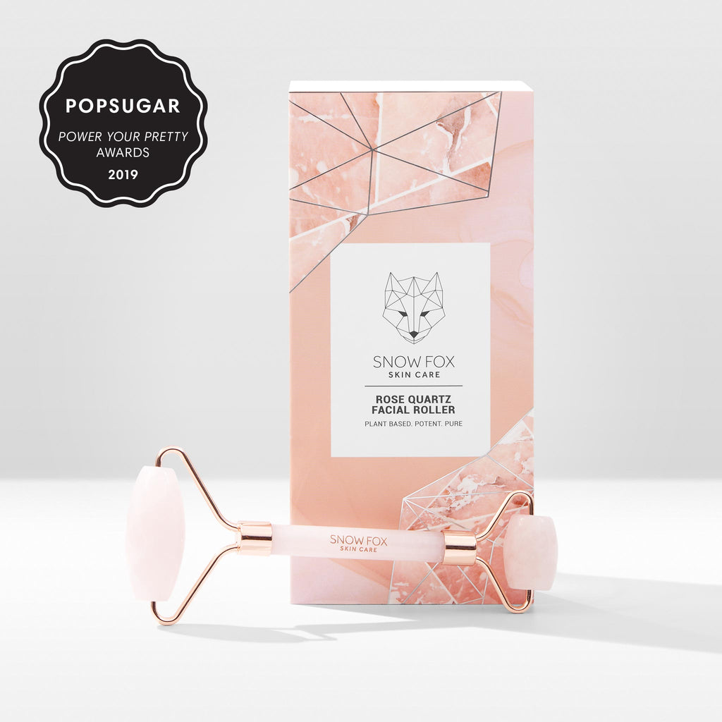 Rose Quartz Facial Roller Fox Snow – Skincare
